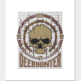 Deerhunter Vintage Skull Posters and Art